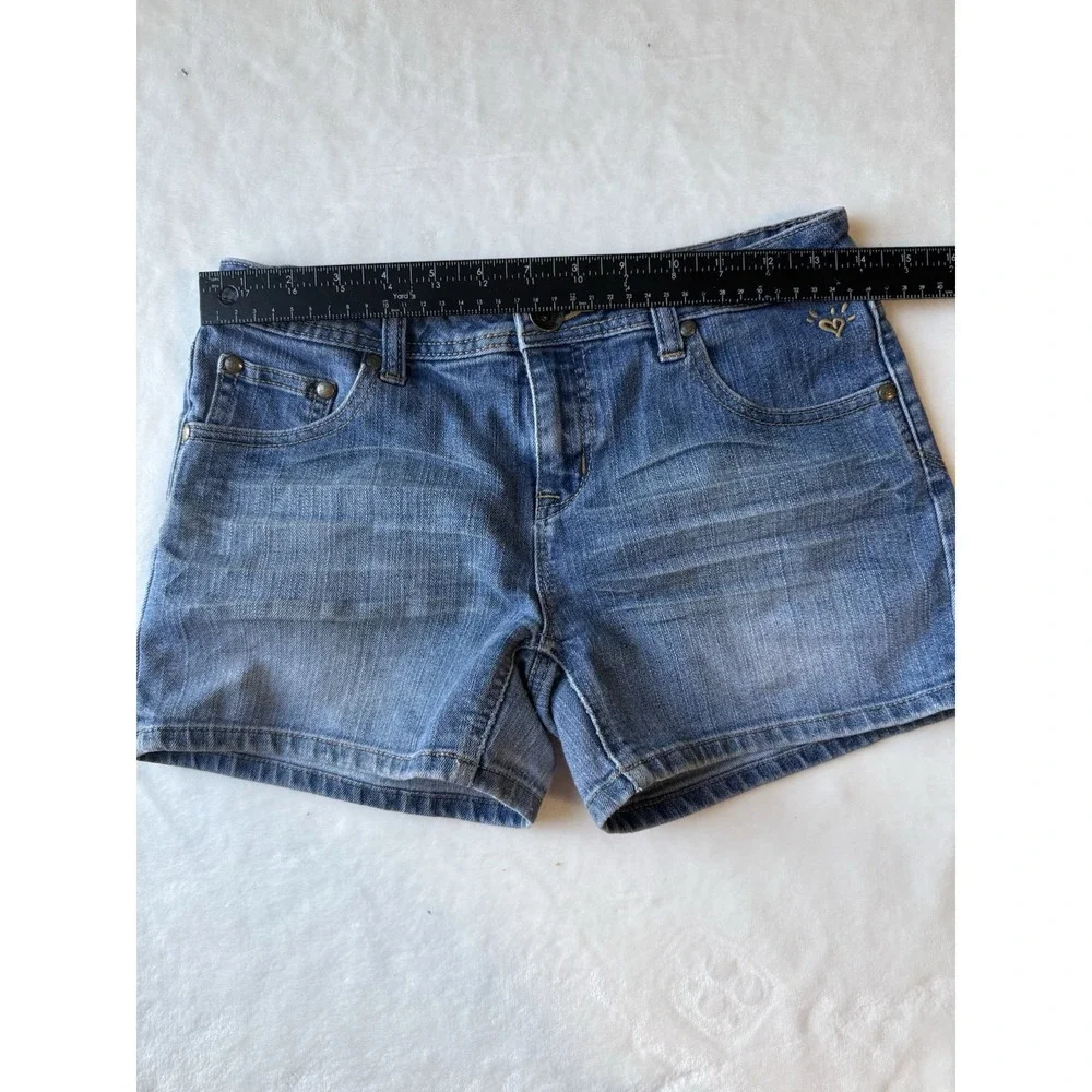 Justice Girls Denim Blue Shorts 16R